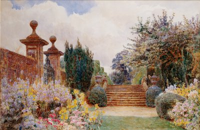 I Gradini della Terrazza, Penshurst, 1903 da George Samuel Elgood